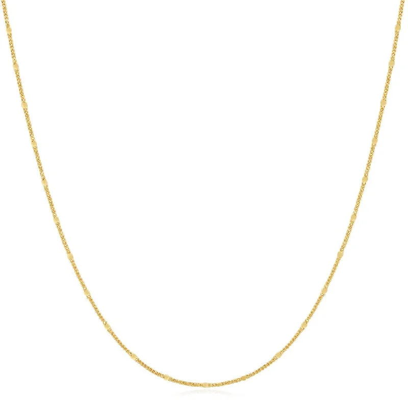 Ania Haie Gold Mini Beaded Station Chain