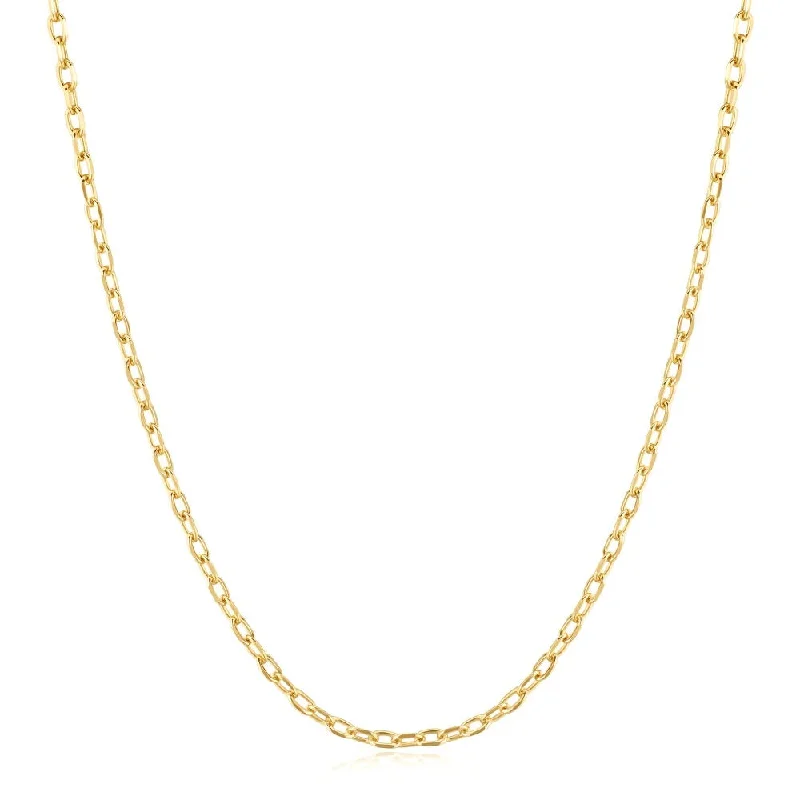 Ania Haie Gold Paperclip Link Chain