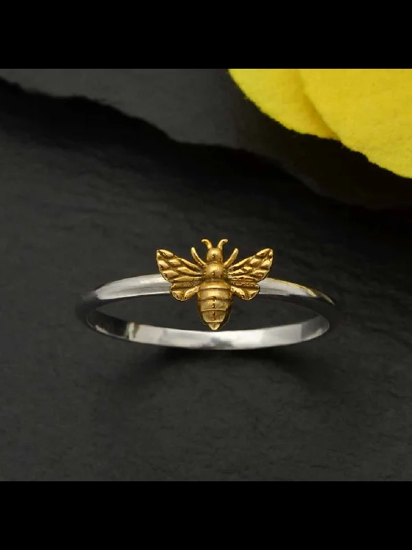 Bronze Bee Ring