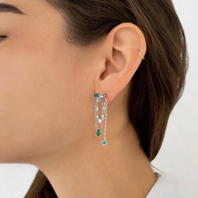 Joelle Gem Drop Earrings