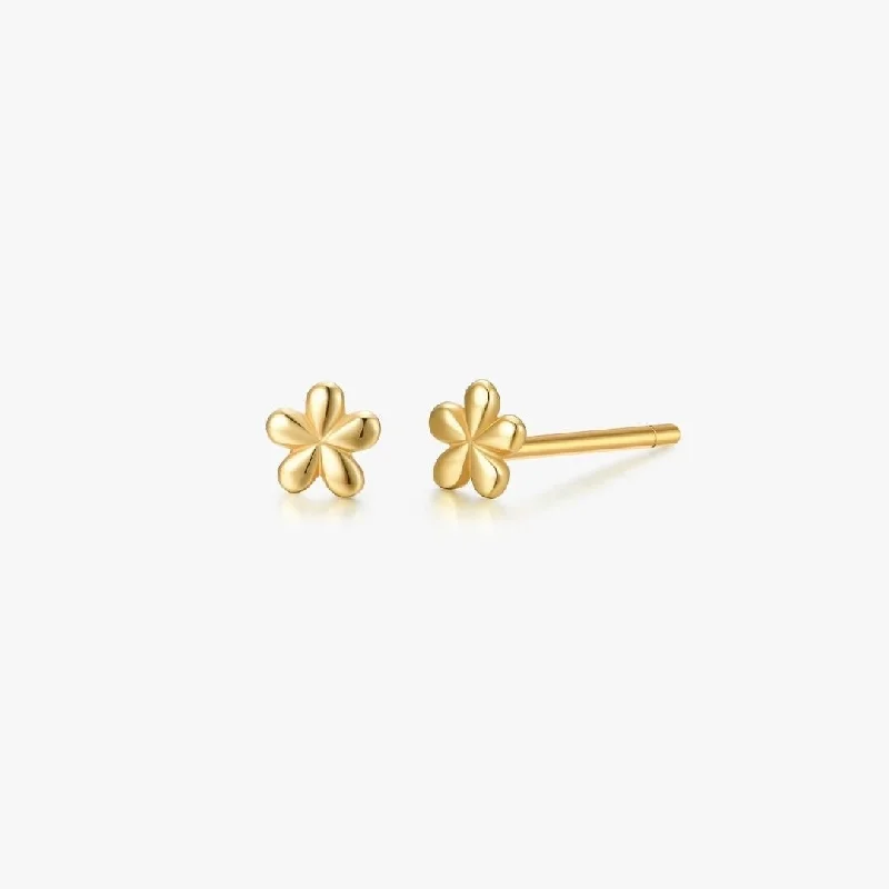 Mini Floral 2.0 Studs in Gold