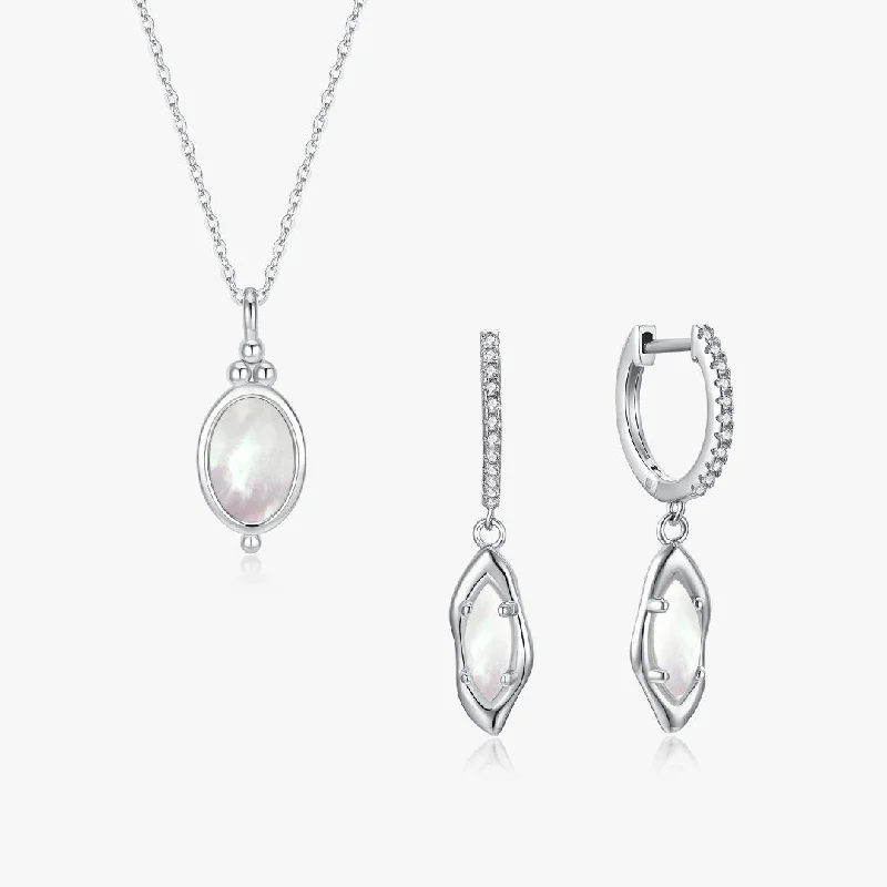 Mother of Pearl Silver Bundle