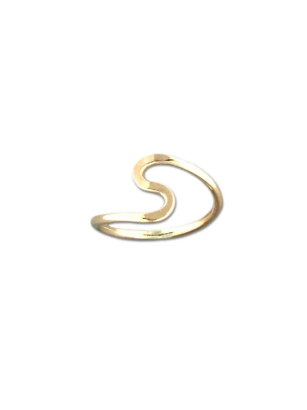 Solid S Wave Ring