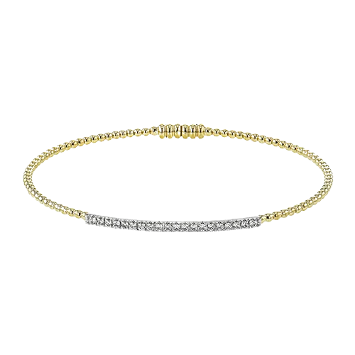 Bangle in 18k Gold with Diamonds