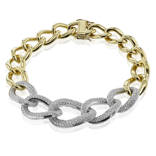 Bracelet in 18k Gold with Diamonds