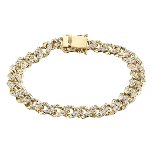 Bracelet in 18k Gold with Diamonds