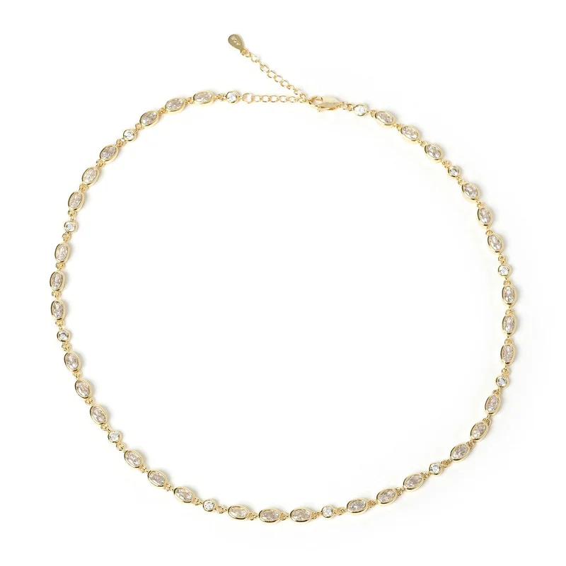 Isadora Gold Necklace - Stone