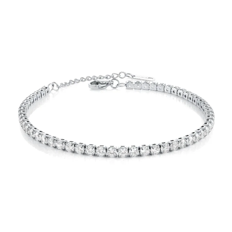 elegant marquise diamond ring Italgem 3MM Stainless Steel Tennis Bracelet