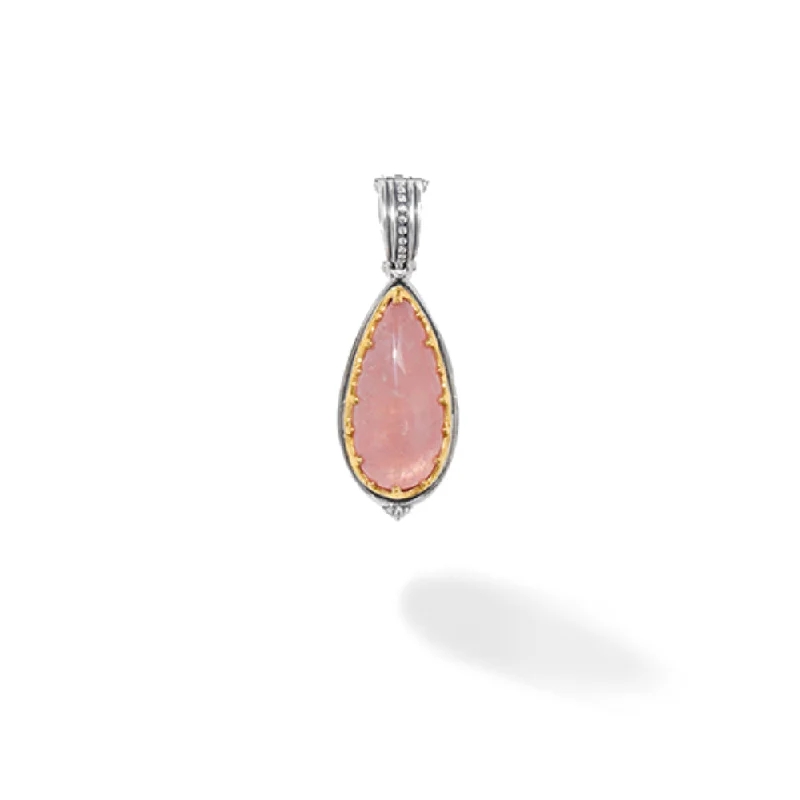 Konstantino Aurora Morganite Drop Pendant