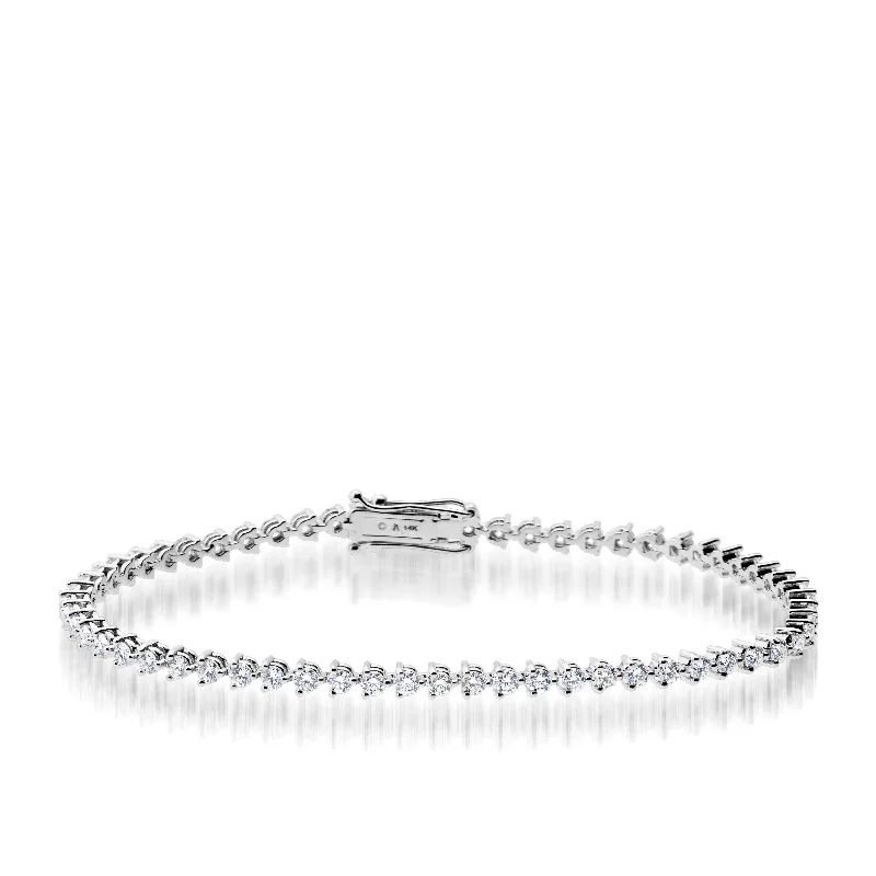 Monaco 2.92 Carat Diamond Tennis Bracelet