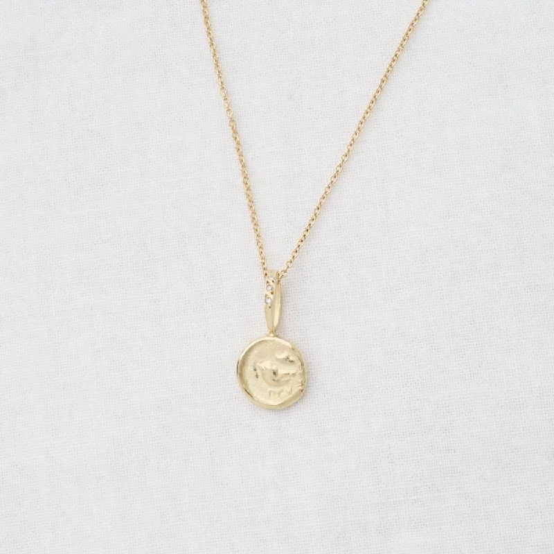 The Messenger 14k Gold Necklace