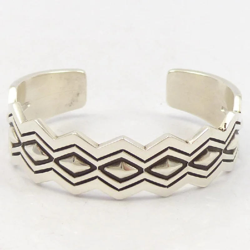 infinity heart necklace personalized Silver Cuff