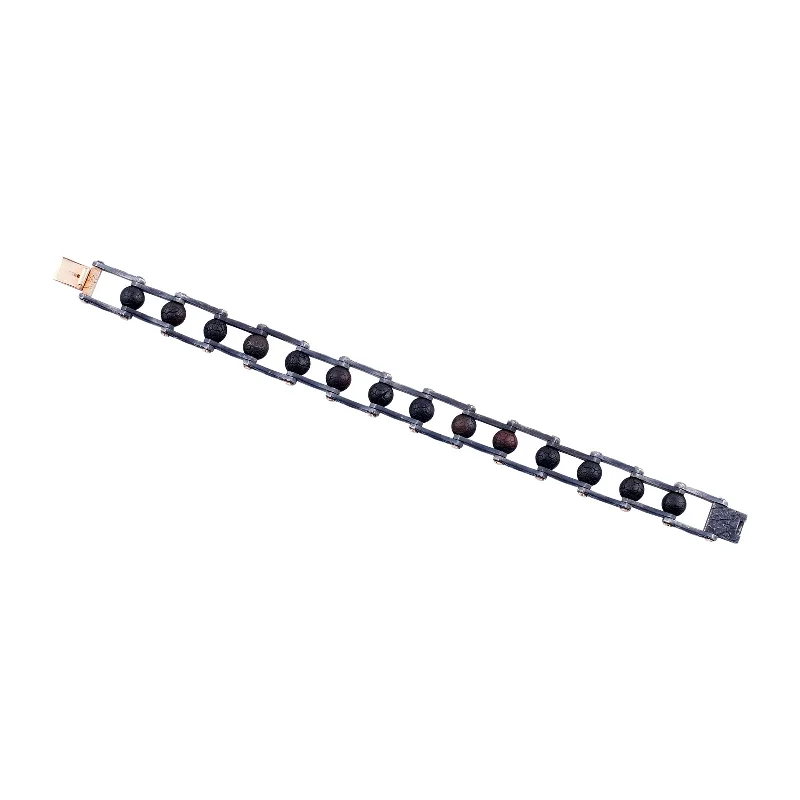 unique emerald green ring Traveler's Trace Bracelet