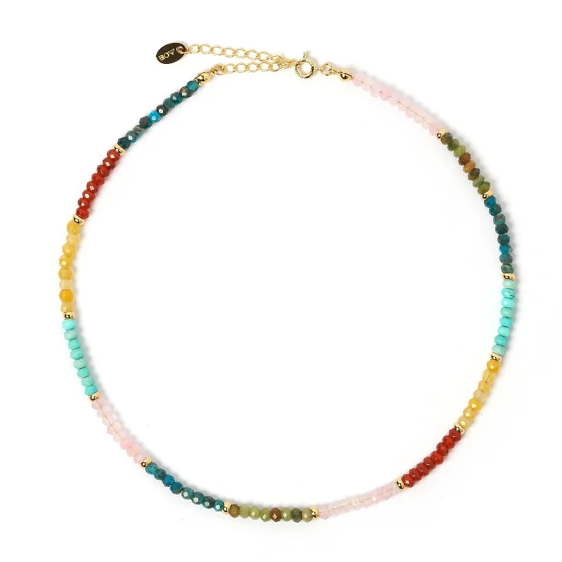 diamond wedding band for women Tullulah Gemstone Necklace