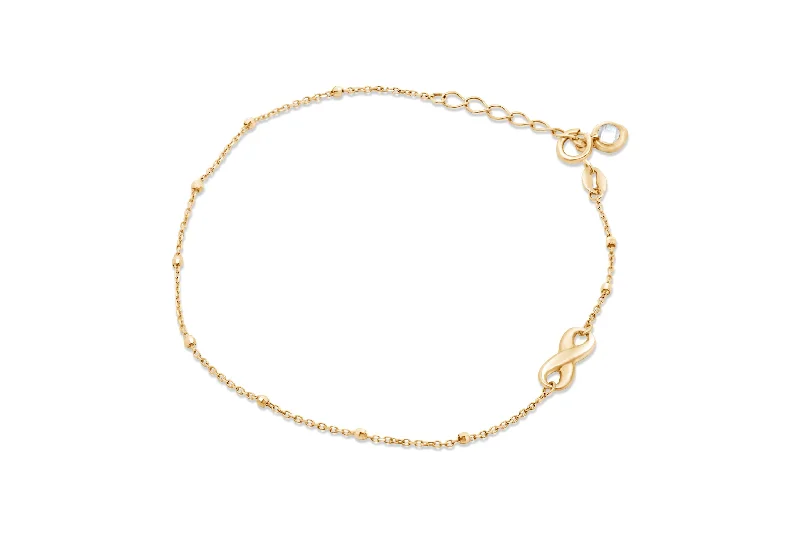 unique crystal bar necklace Yellow Gold Beaded Bracelet