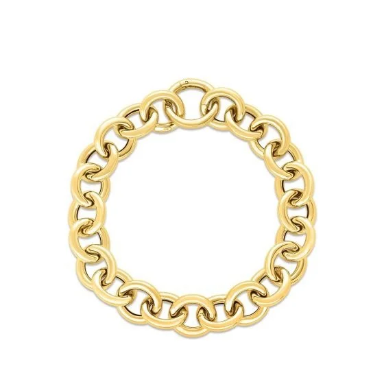 handmade braided anklet Yellow Gold Fancy Link Bracelet