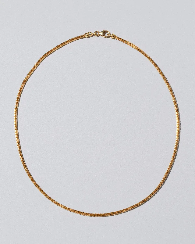 gold engagement ring vintage Lightweight Chevron Chain Necklace